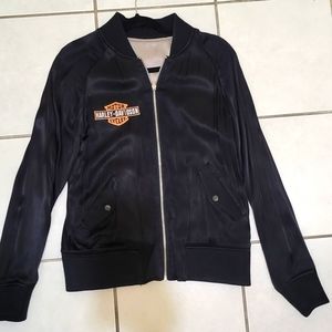Women's Harley-Davidson reversible bomber size medium.